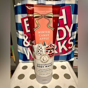 Winter Candy Apple Bath & Body Works Body Wash Shea cocoa butter Brand New